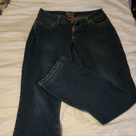 Wrangler Premium Label boot cut Jeans. 9/10x34 - Picture 3 of 5
